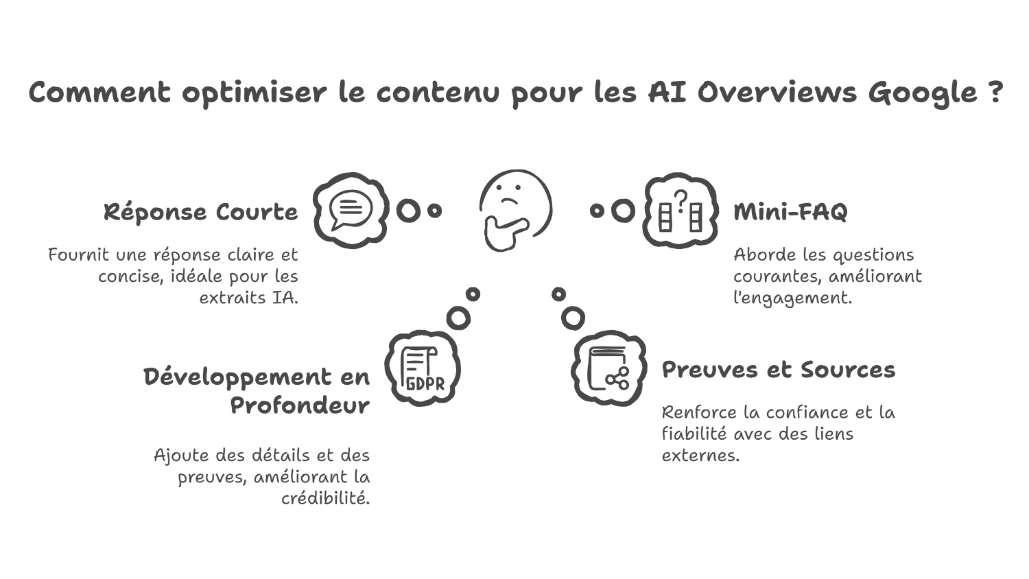 Optimiser vos contenus pour les ai overviews de google