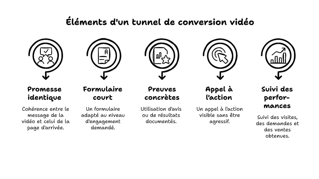 Créer un tunnel de conversion vidéo efficace