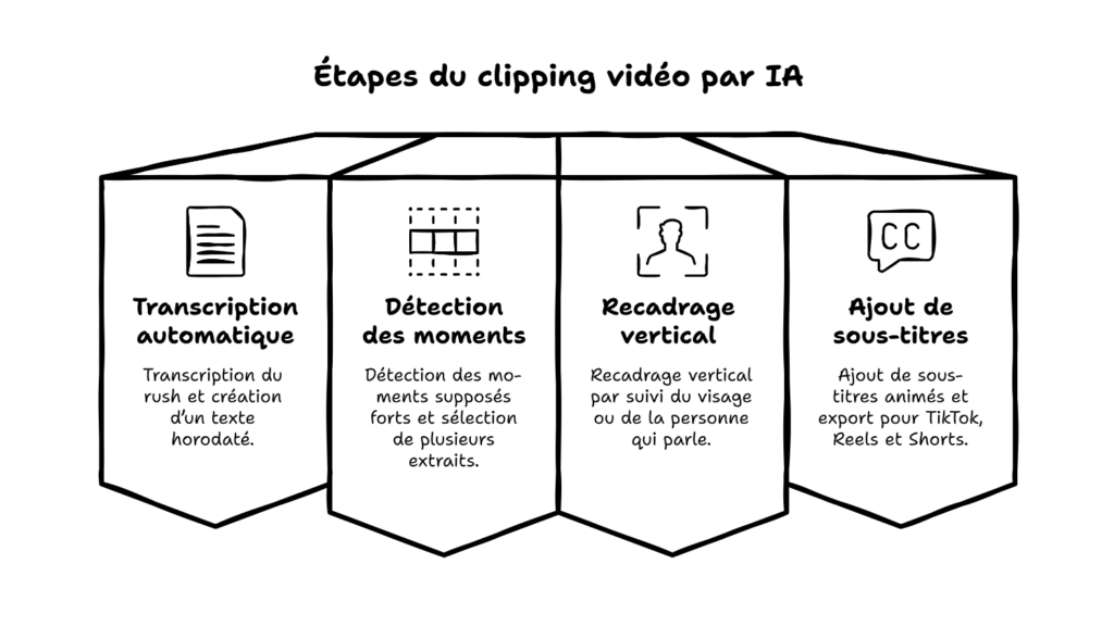 Montage vidéo par IA : fonctionnement et limites